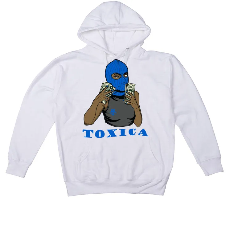 Air Jordan 5 “Racer Blue” White T-Shirt (toxica)