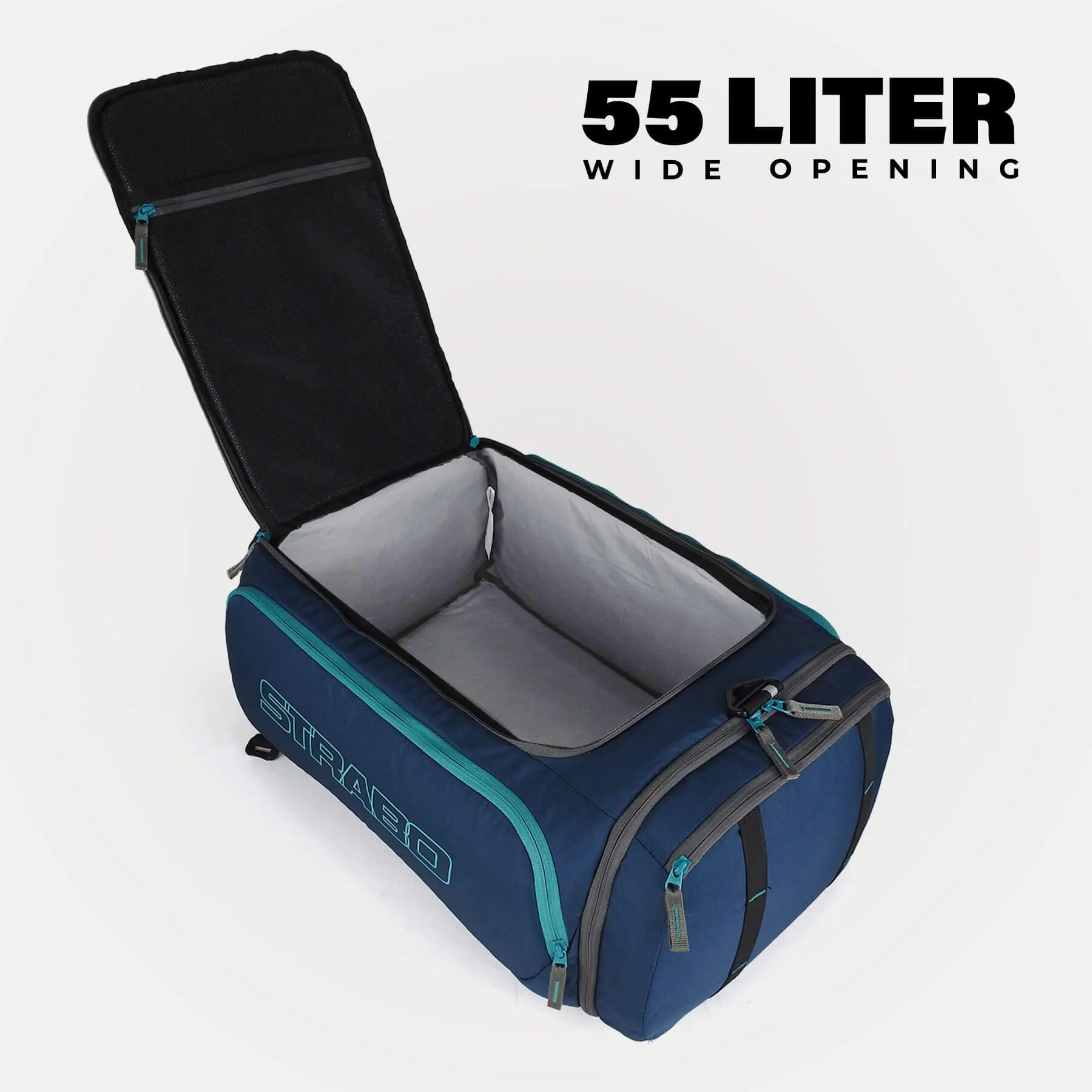 Camper 2-in-1 Duffel   Backpack - Navy Blue