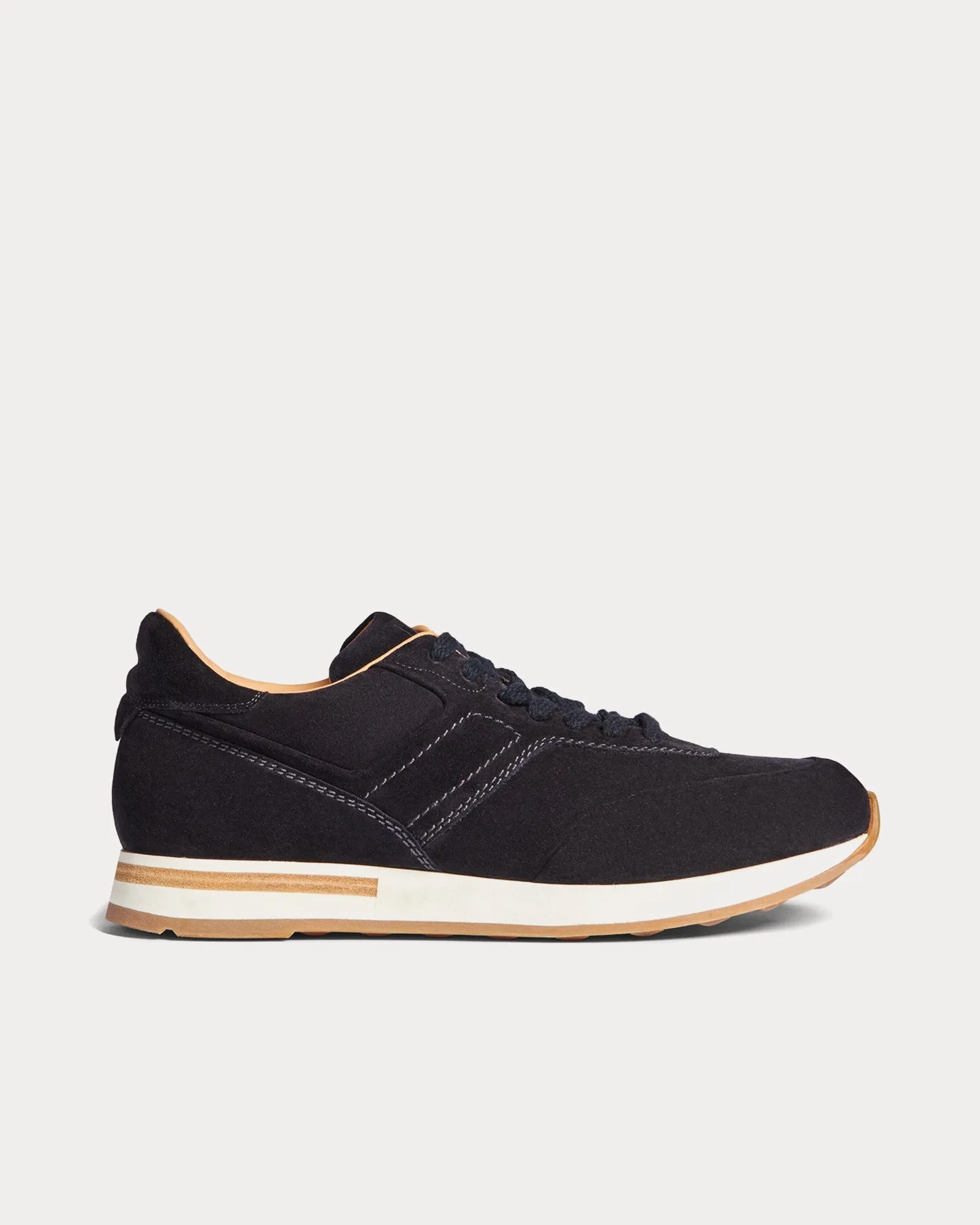 Duke II Suede Runner Navy Low Top Sneakers