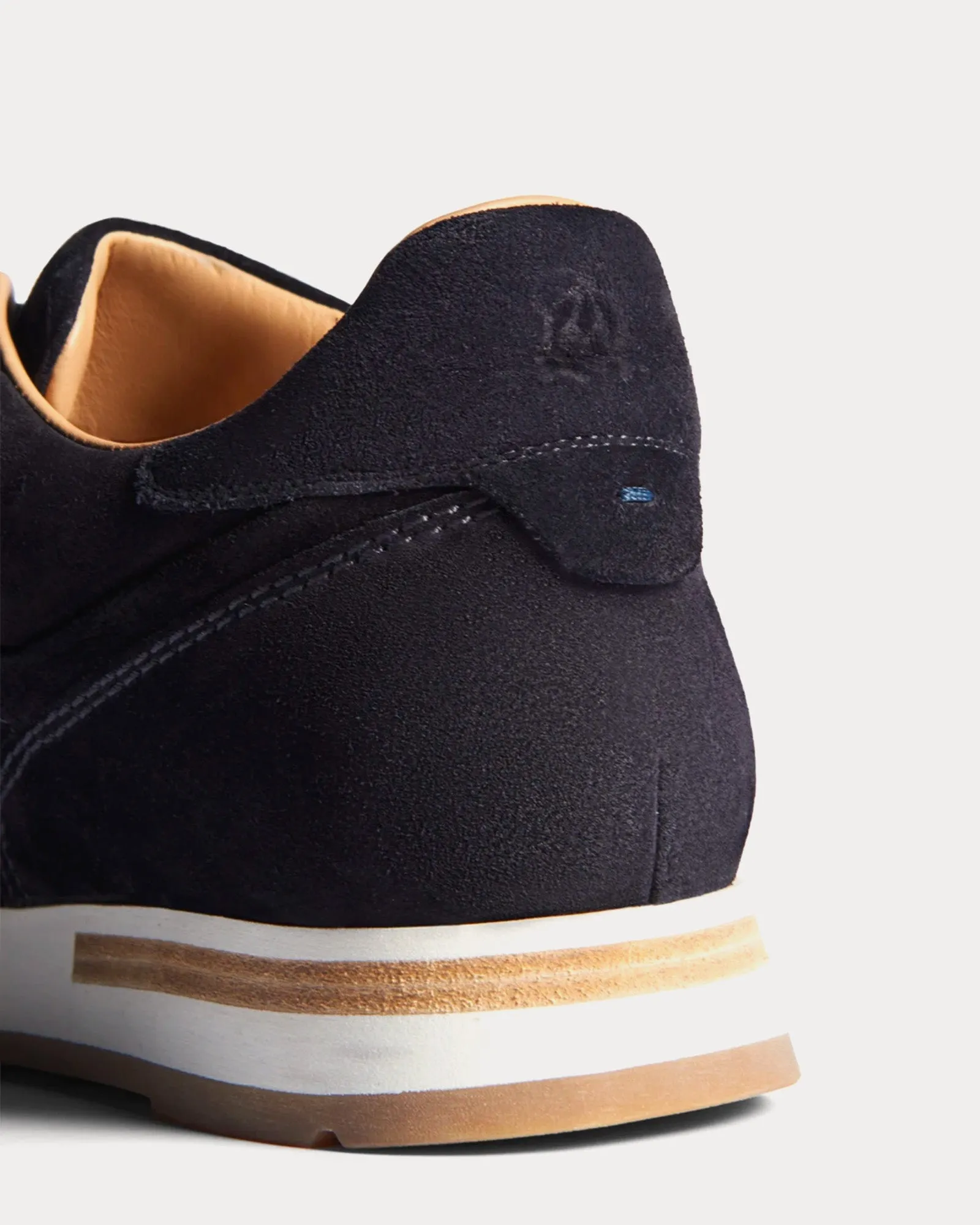 Duke II Suede Runner Navy Low Top Sneakers