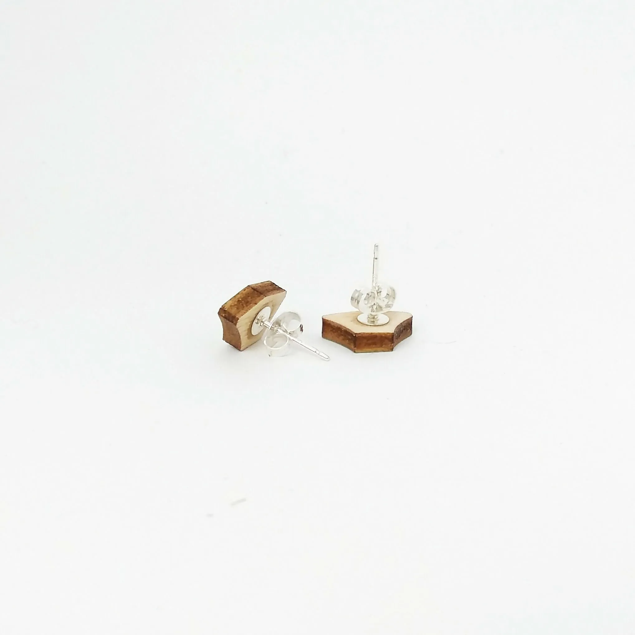 Green Tent Earrings