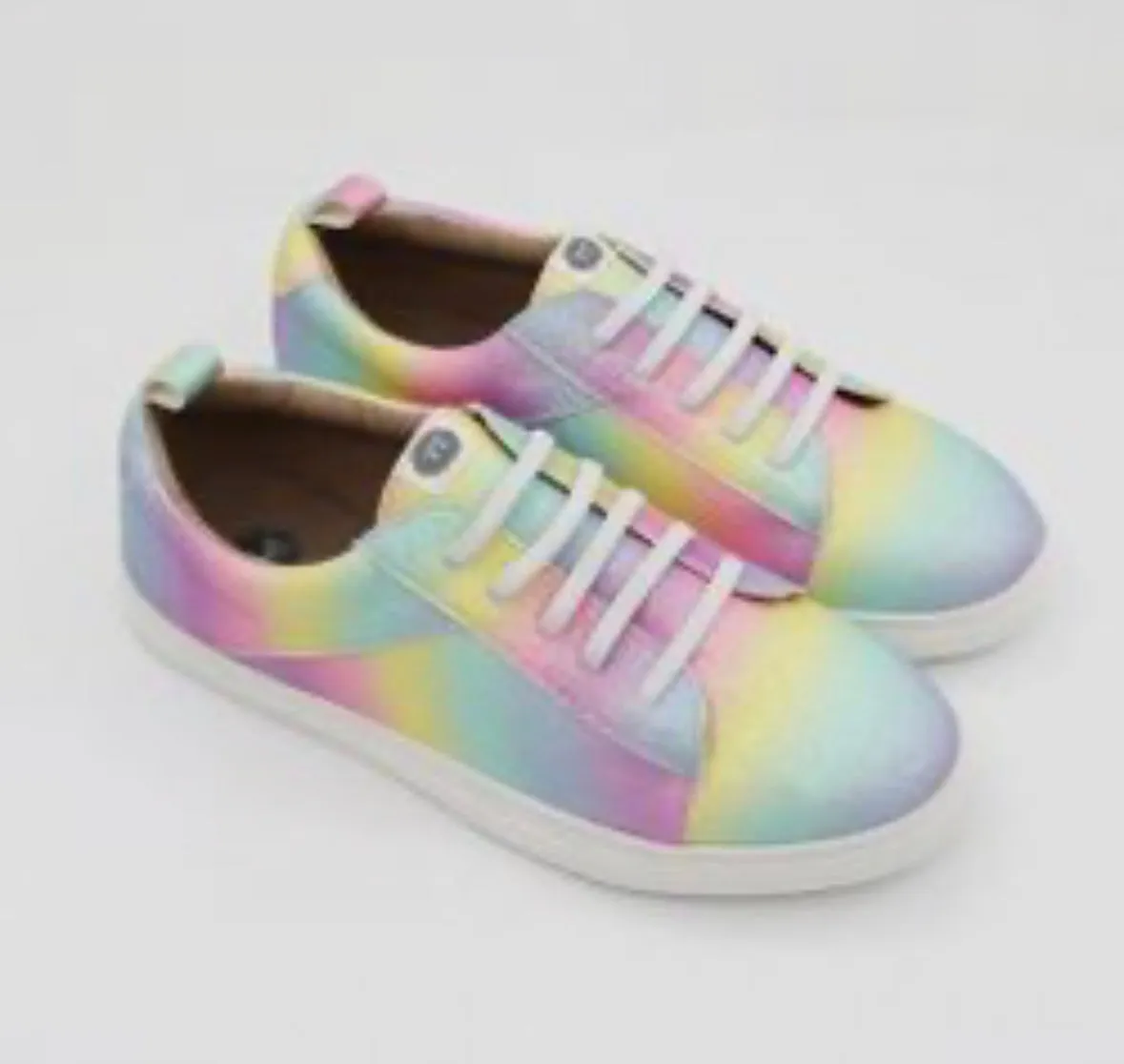 Low Top Sneakers - Ombré Rainbow in Mommy and Me