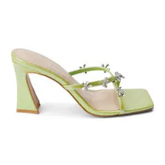 Matisse Footwear Levi Heel in Lime
