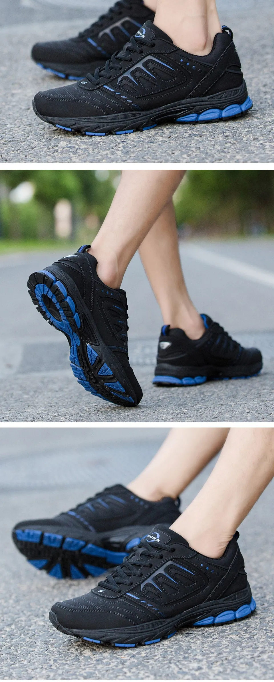 Men Running Shoes Trekking Sneakers