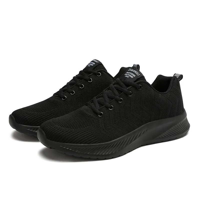 Men's shoes fly woven new sports leisure running men's shoes