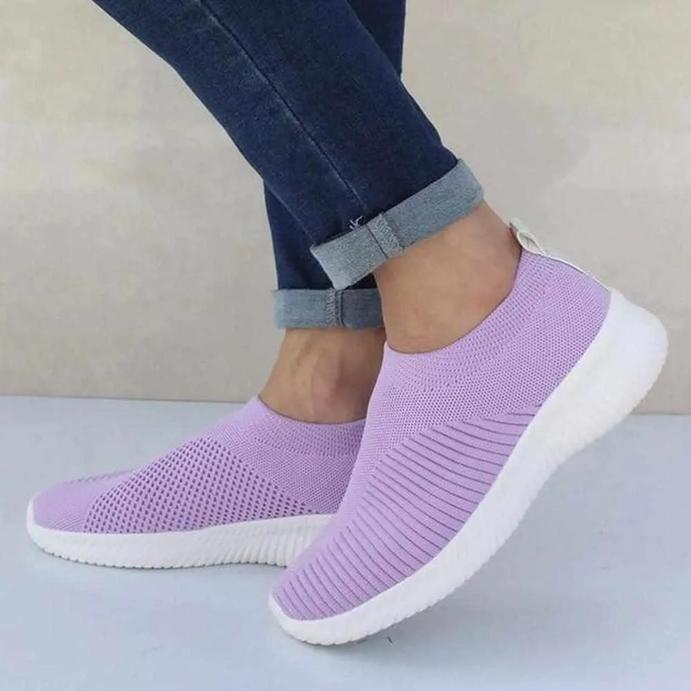 Sky Madrid Walking Sock Sneakers