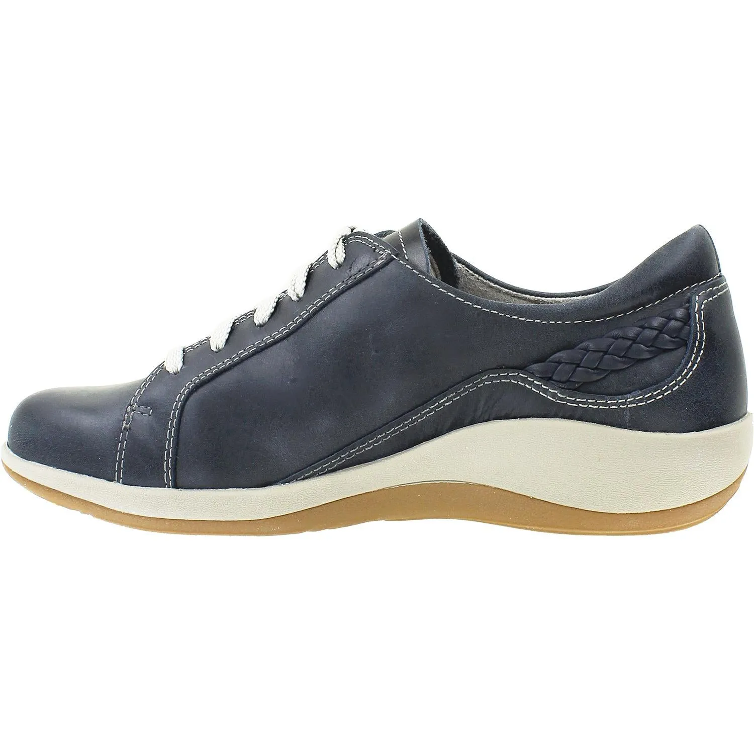 Women's Aetrex Dana Navy Leather