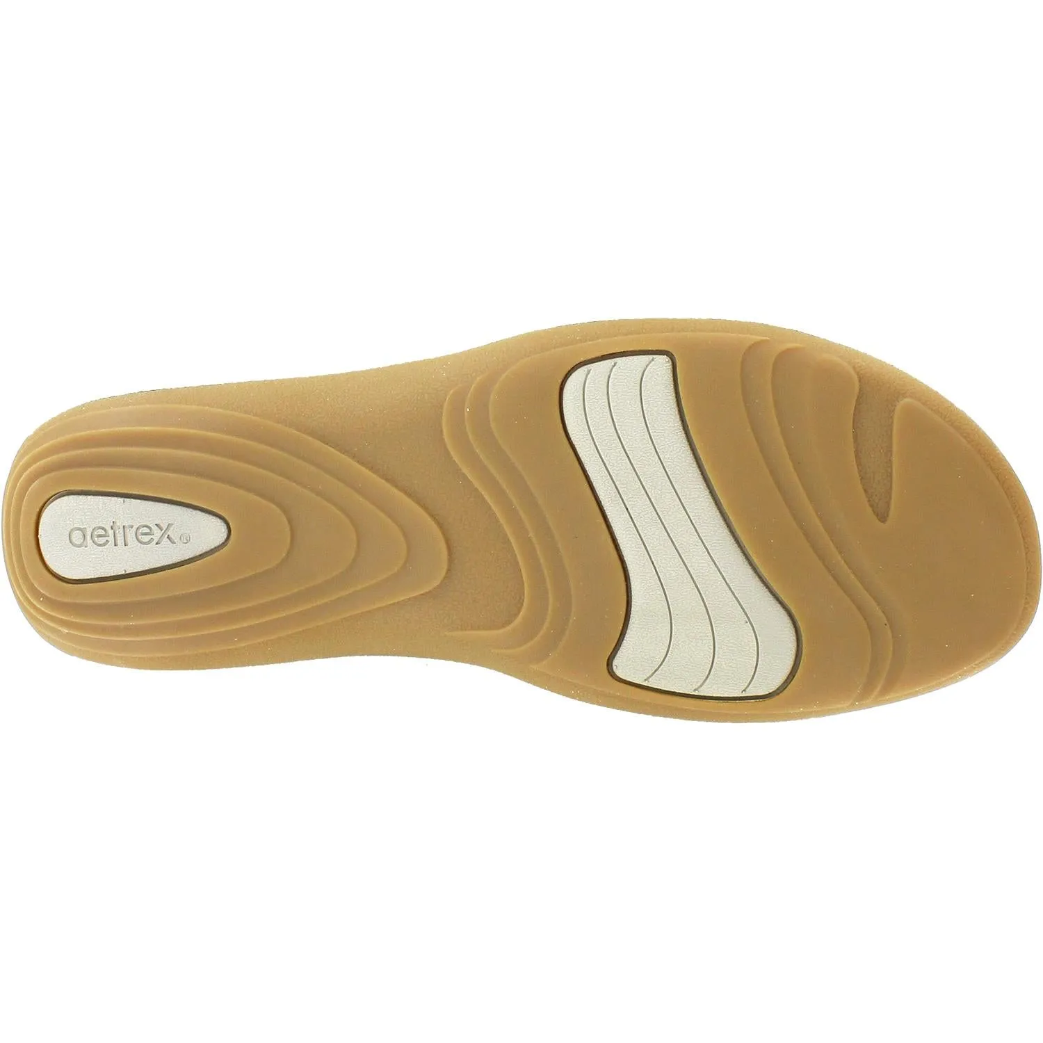 Women's Aetrex Dana Navy Leather